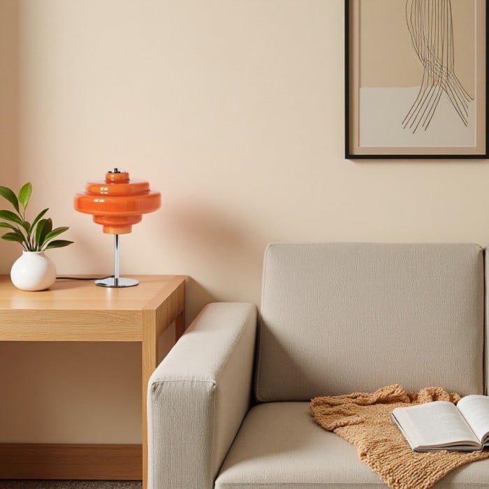 Moretti Bauhaus Multi-Layer Glass Table Lamp | BOGO Sale