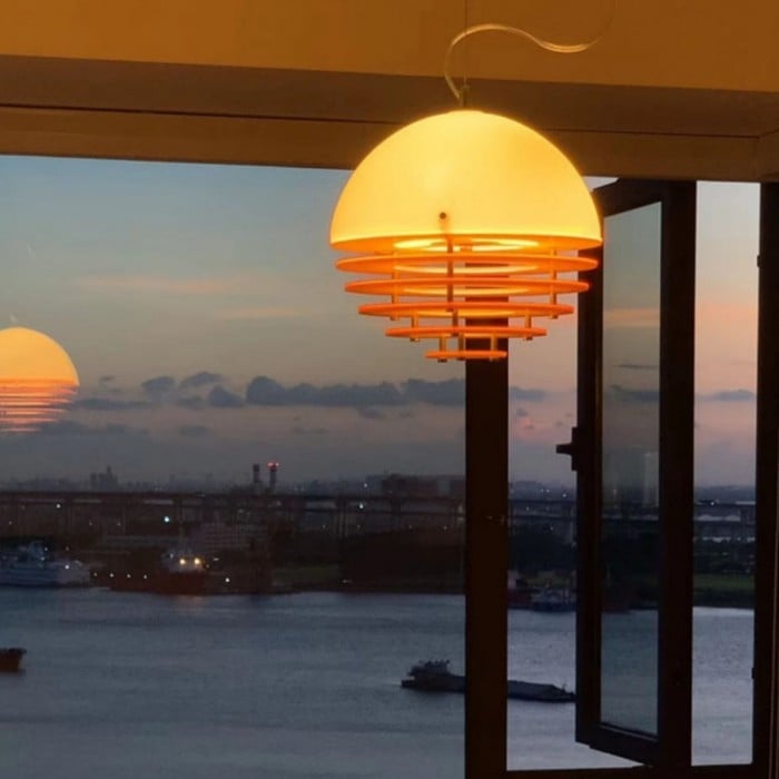 Vincent Bauhaus Sunset Orb Pendant Light | BOGO Sale