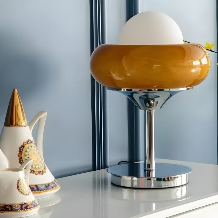 Laurent Bauhaus Egg Tart Table Lamp | BOGO Sale