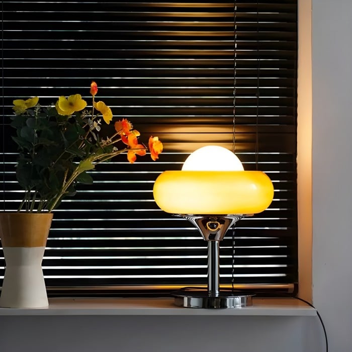 Laurent Bauhaus Egg Tart Table Lamp | BOGO Sale