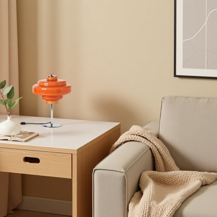 Moretti Bauhaus Multi-Layer  Glass Table Lamp | BOGO Sale