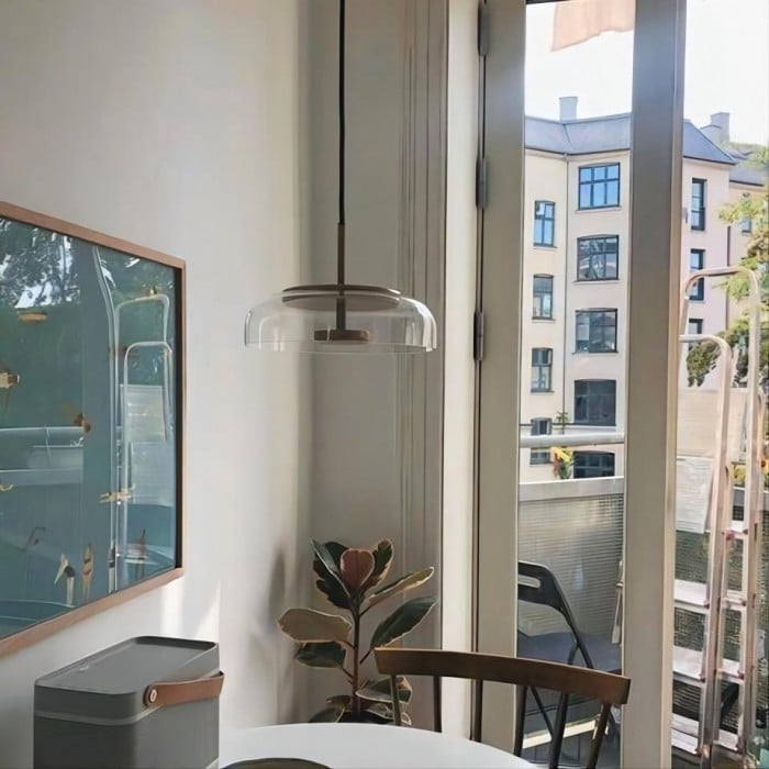 Luca Glass Round Pendant Light | BOGO Sale