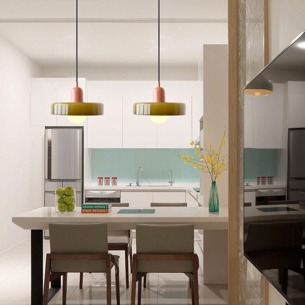 Leandro Bauhaus-Inspired Glass Pendant Light | BOGO Sale