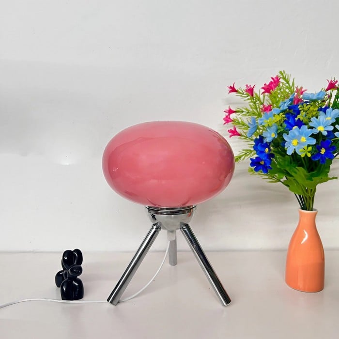 Juliette Bauhaus Glass Tripod Table Lamp | BOGO Sale