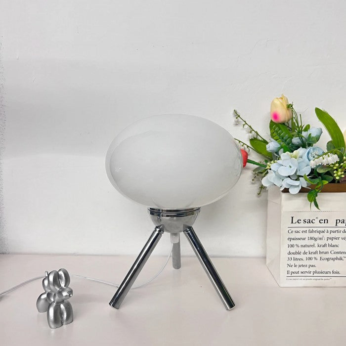 Juliette Bauhaus Glass Tripod Table Lamp | BOGO Sale