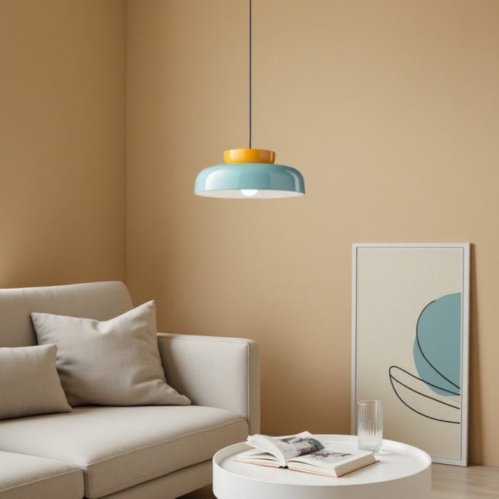 Alessandra Bauhaus Style Pendant Light Disk Lamp | BOGO Sale