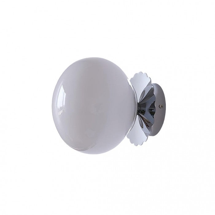 Victoria Bauhaus Glass Sphere Wall Light | BOGO Sale