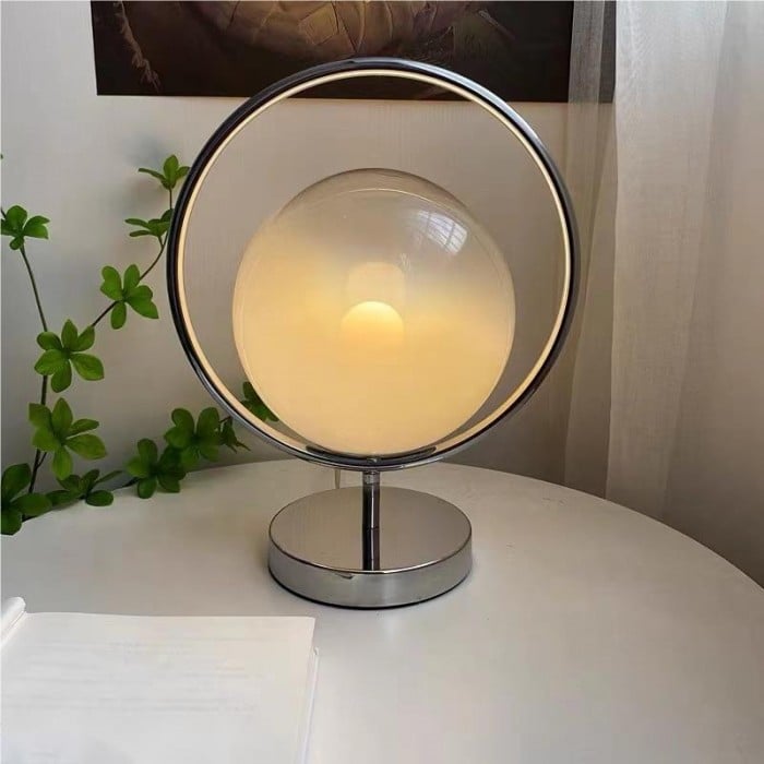 Estelle Planet Bauhaus Glass Table Lamp| BOGO Sale