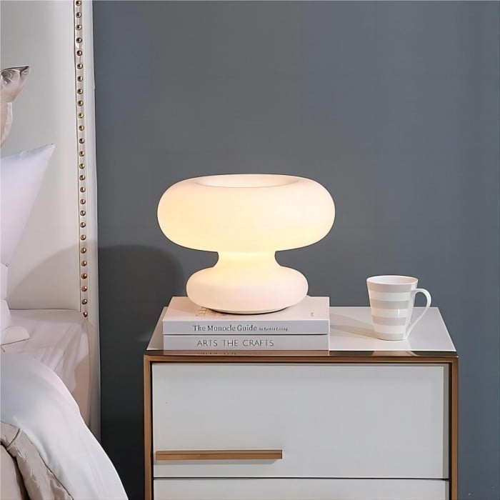 Olivier Glass Donut Bauhaus Table Lamp | BOGO Sale