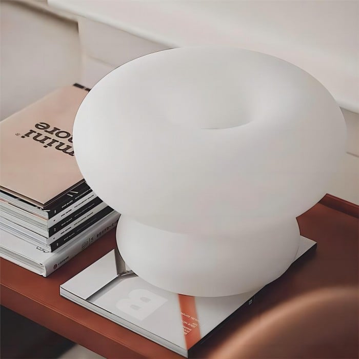 Olivier Glass Donut Bauhaus Table Lamp | BOGO Sale