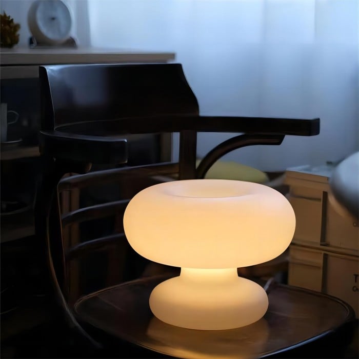 Olivier Glass Donut Bauhaus Table Lamp | BOGO Sale