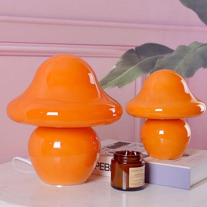 Daniel Bauhaus Mushroom Glass Table Lamp | BOGO Sale