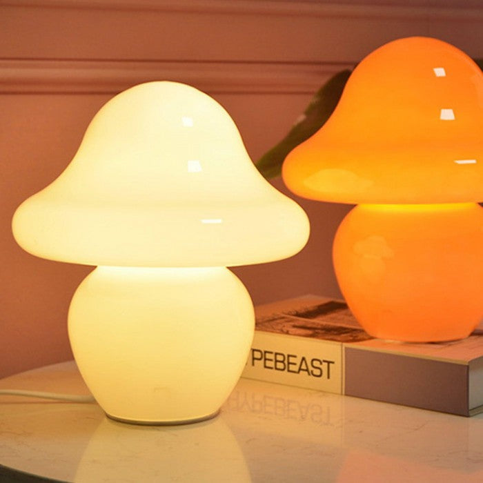 Daniel Bauhaus Mushroom Glass Table Lamp | BOGO Sale