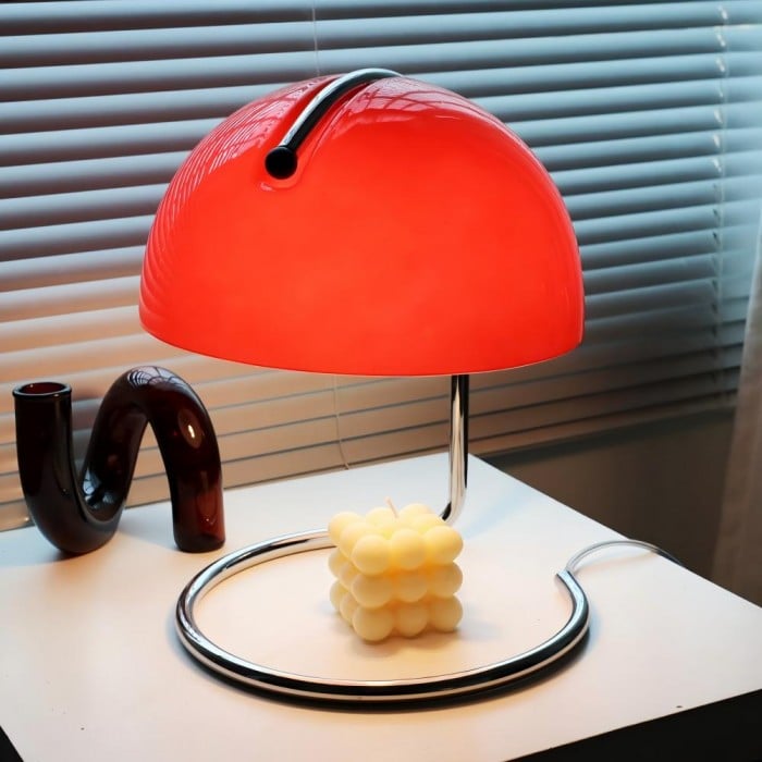 Theo Bauhaus Pudding Glass Table Lamp | BOGO Sale