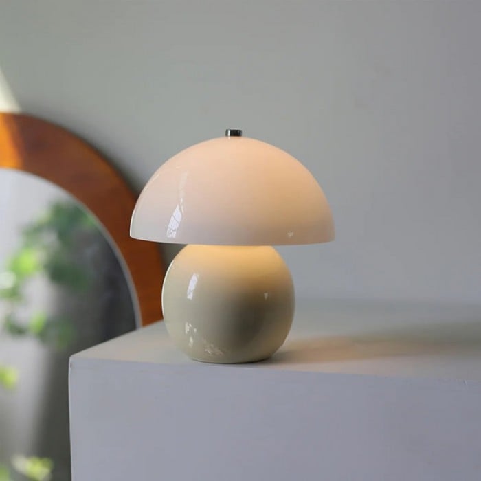 Elodie Mushroom Ceramic Table Lamp | BOGO Sale