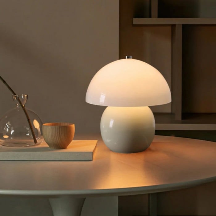 Emilia Mushroom Ceramic Table Lamp | BOGO Sale