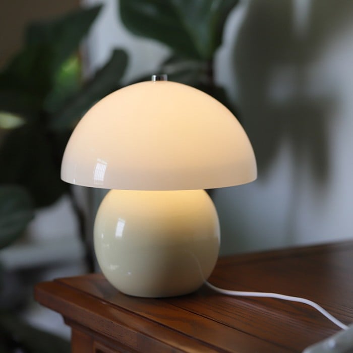 Lyon Mushroom Ceramic Table Lamp | BOGO Sale