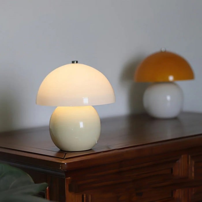 Emilia Mushroom Ceramic Table Lamp | BOGO Sale