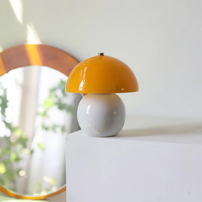 Elodie Mushroom Ceramic Table Lamp | BOGO Sale